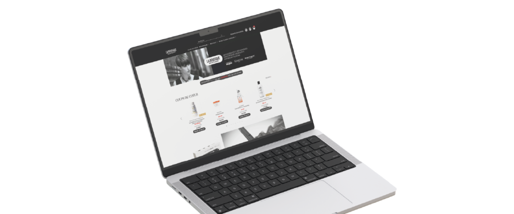 Site internet de Bruno Flaujac réalisé par la société Digeek