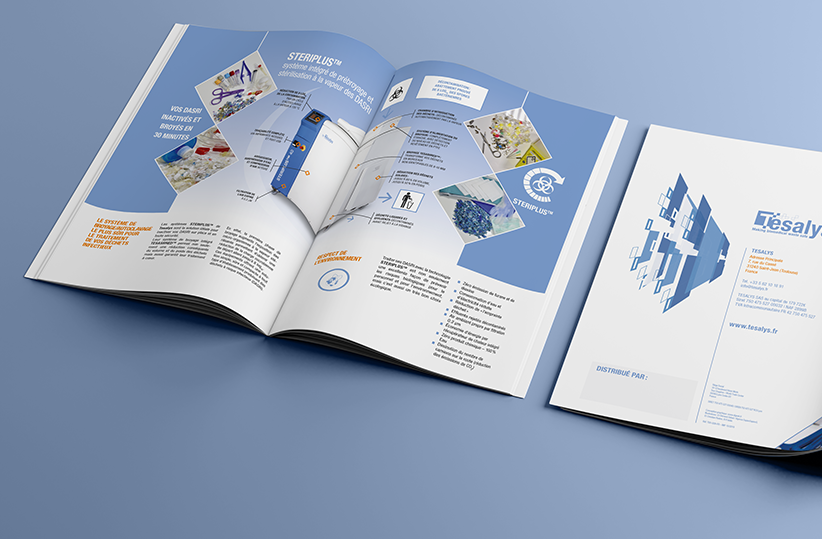 Support print de Tesalys réalisés par la société Digeek