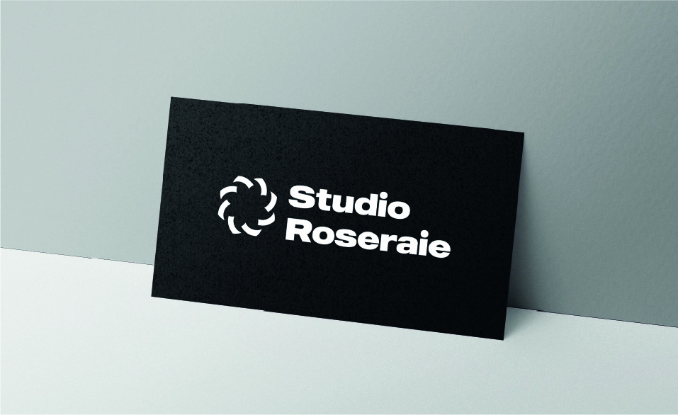 Identité visuelle de Studio Roseraie réalisée par la société DIgeek