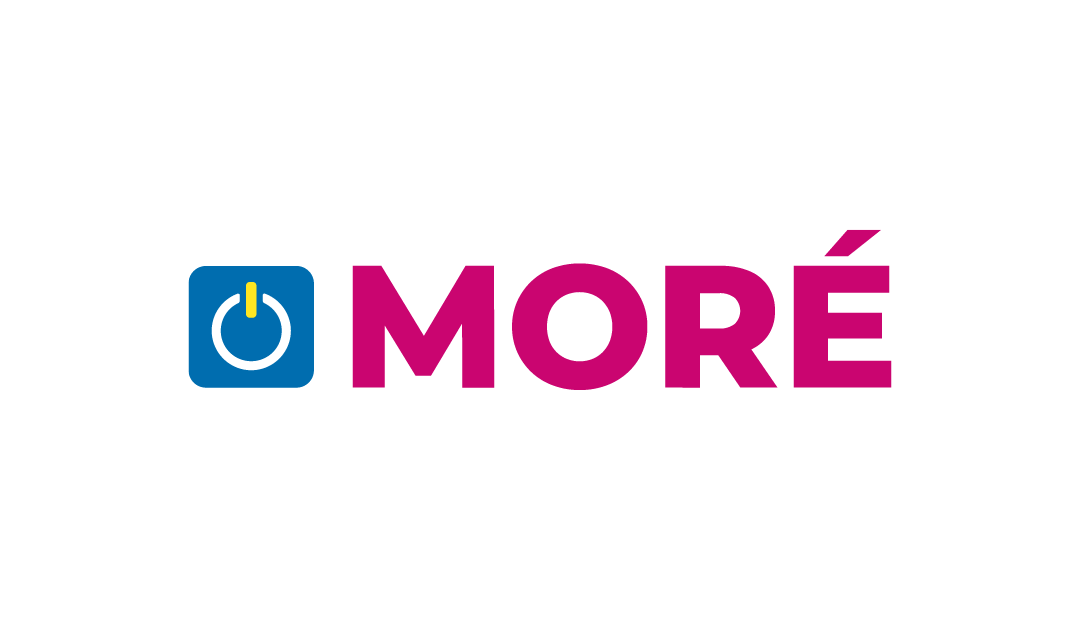 Refonte du logo de Moré Electroménager, et conception d'une nouvelle charte graphique par l'agence de communication DIGEEK.