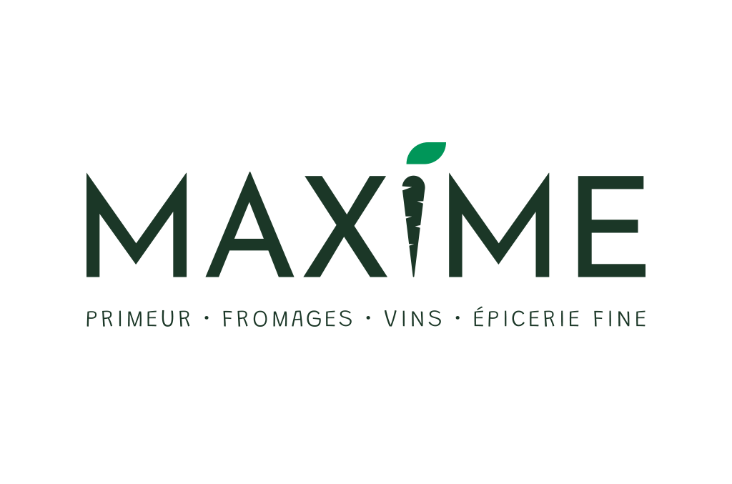 Logo Maxime Primeur réalisé par l'agence de communication DIGEEK, basée à Toulouse