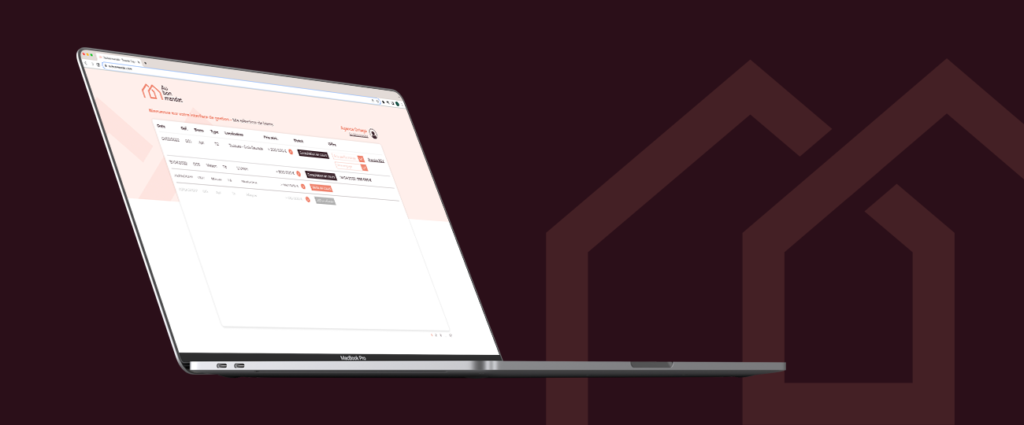 Site internet et webapp de Au bon mandat réalisés par la société Digeek