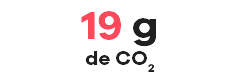 19g de CO2