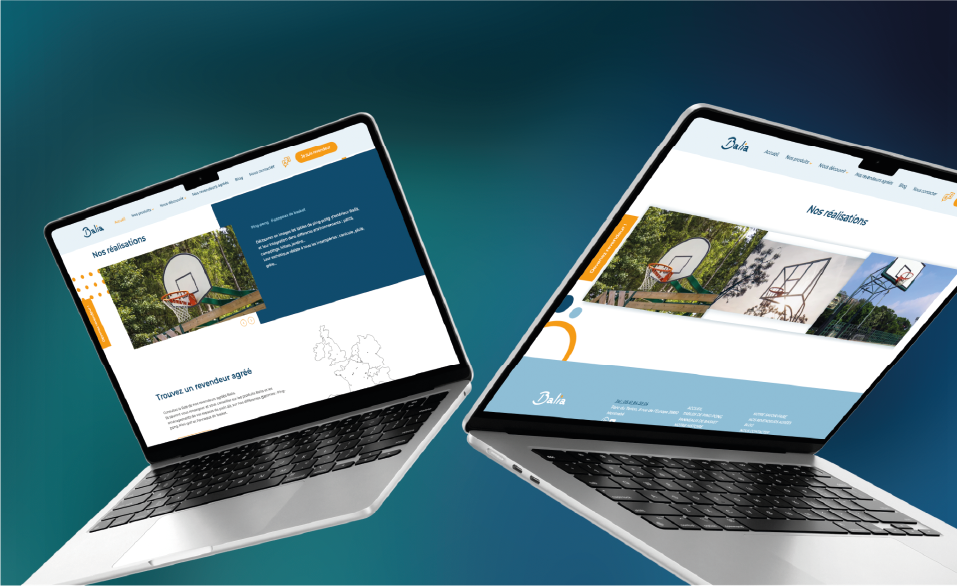 Site internet réalisé par la société Digeek
