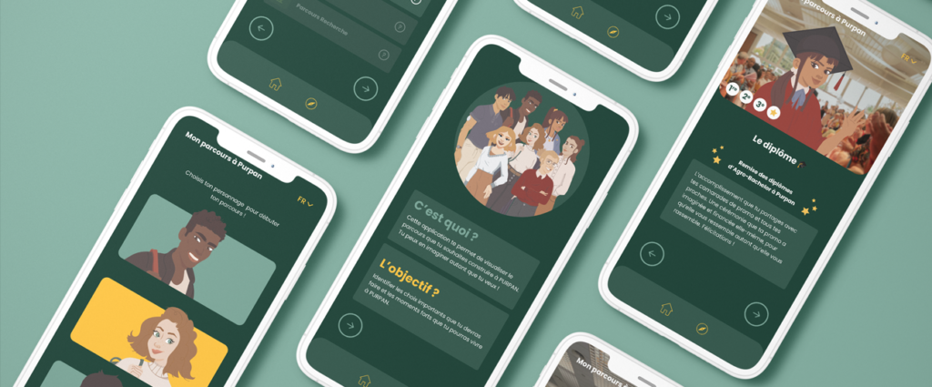 Site internet et webapp pour Ecole Purpan réalisés par Digeek