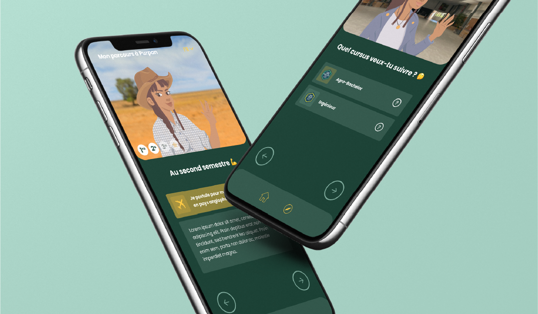 Application mobile pour Ecole Purpan réalisé par la société Digeek