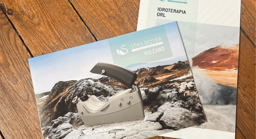 Plaquettes commerciales print Stas Doyer réalisés par la société Digeek