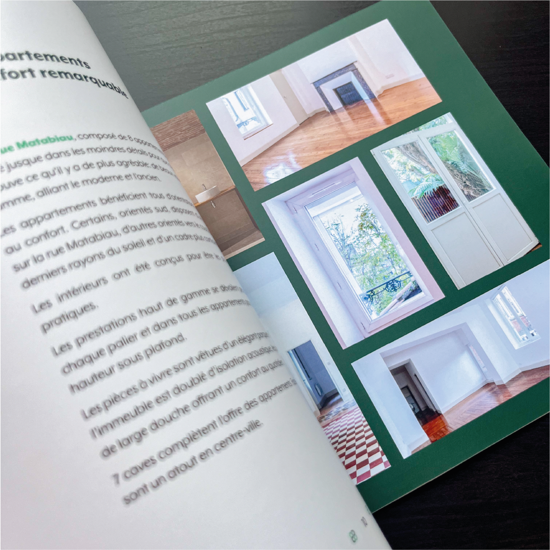 Support print pour Courtois SA réalisé par la société Digeek