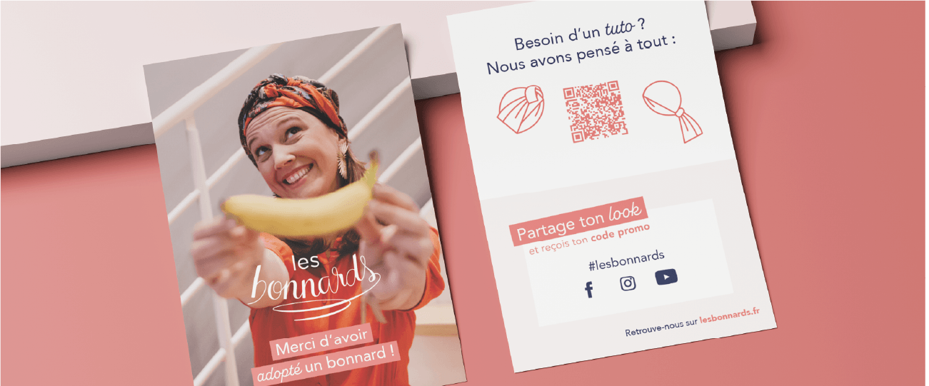 Campagne de communication complète pour la marque les bonnards réalisée par la société Digeek