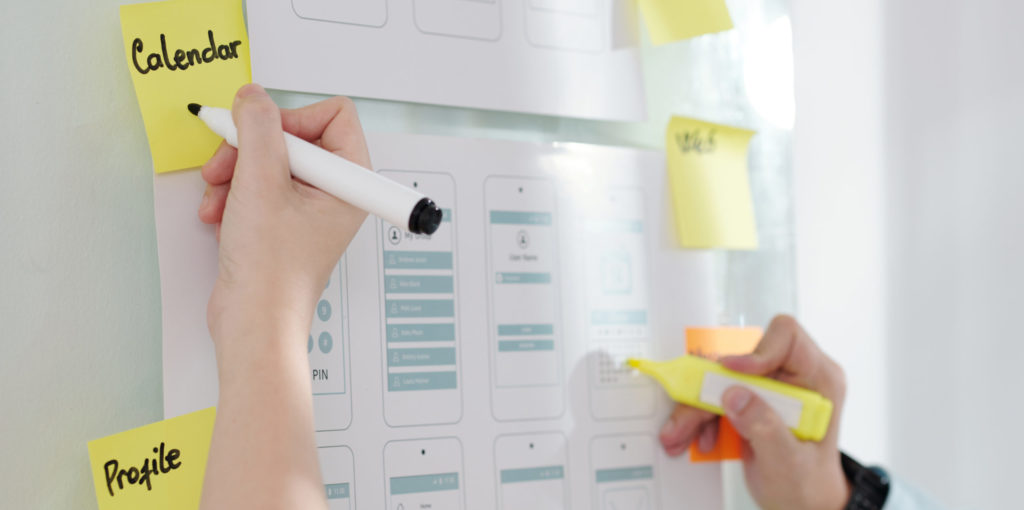 interface ergonomique de site internet et application mobile