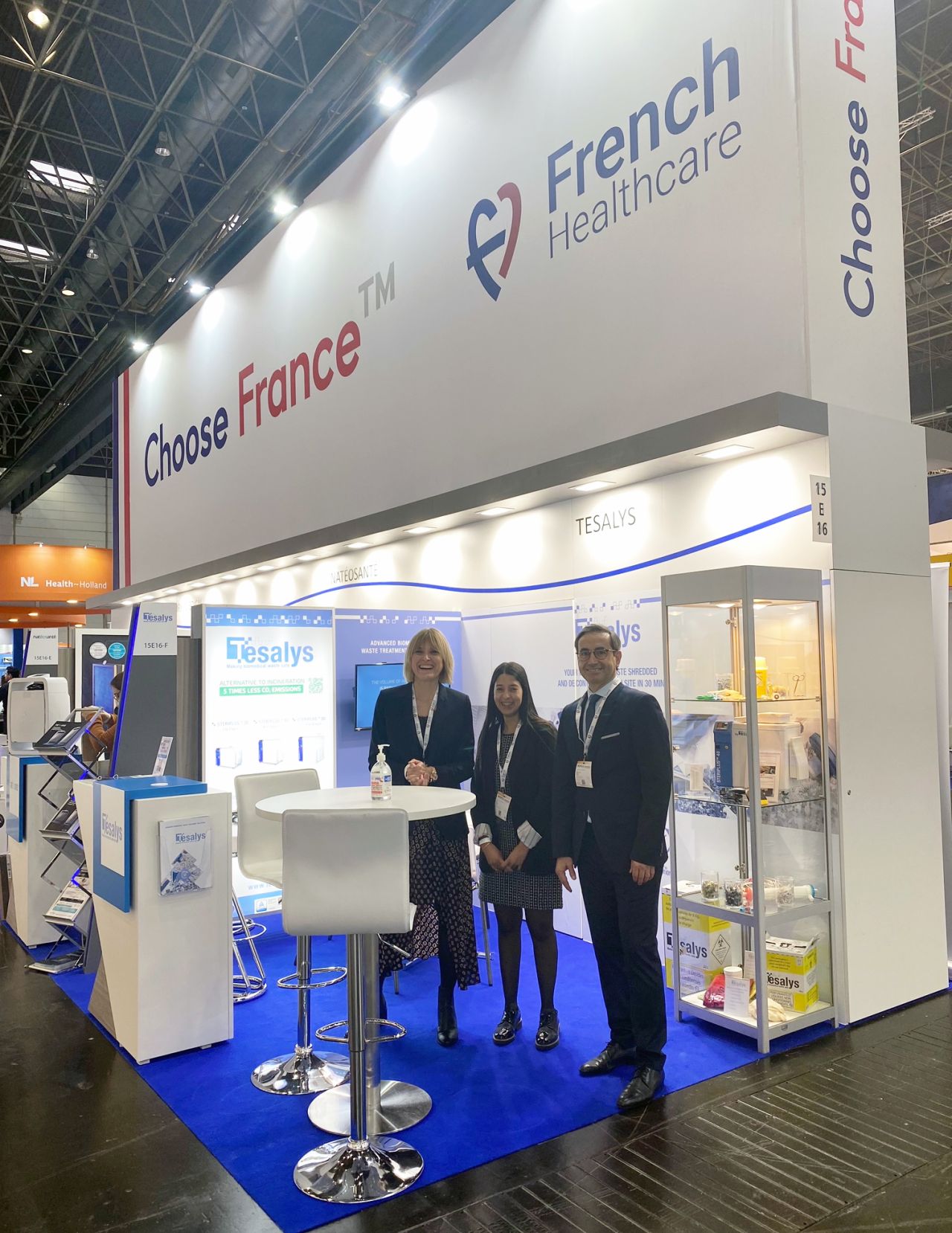 réalisation du stand Tesalys par Digeek