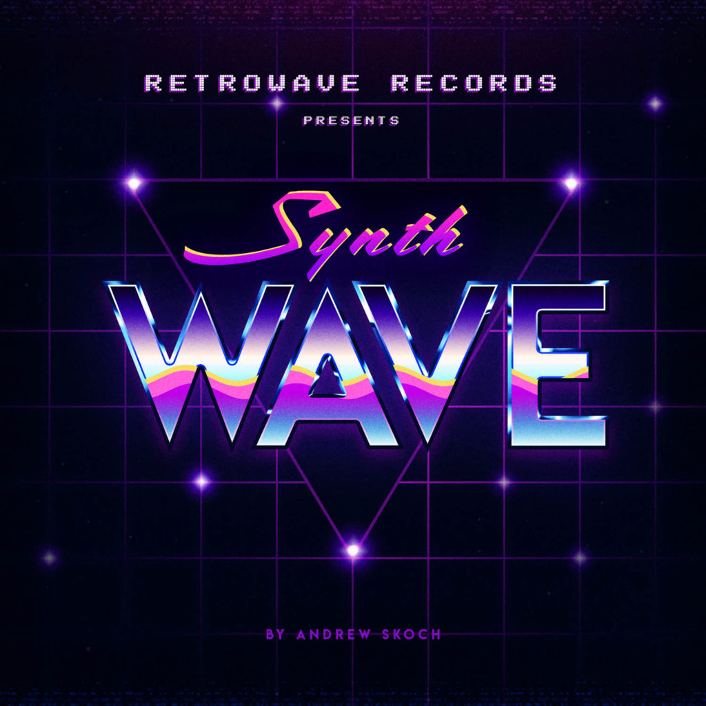 llustration style retro futuriste