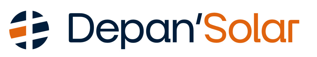 Création d'une identité visuelle, Depan'Solar, poseur de panneaux solaires.