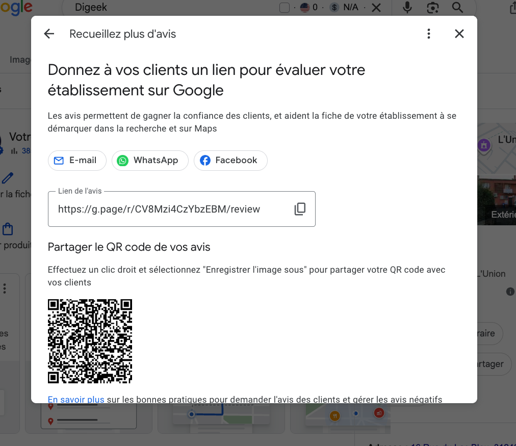 Digeek agence de com à Toulouse collecte les avis de ses clients