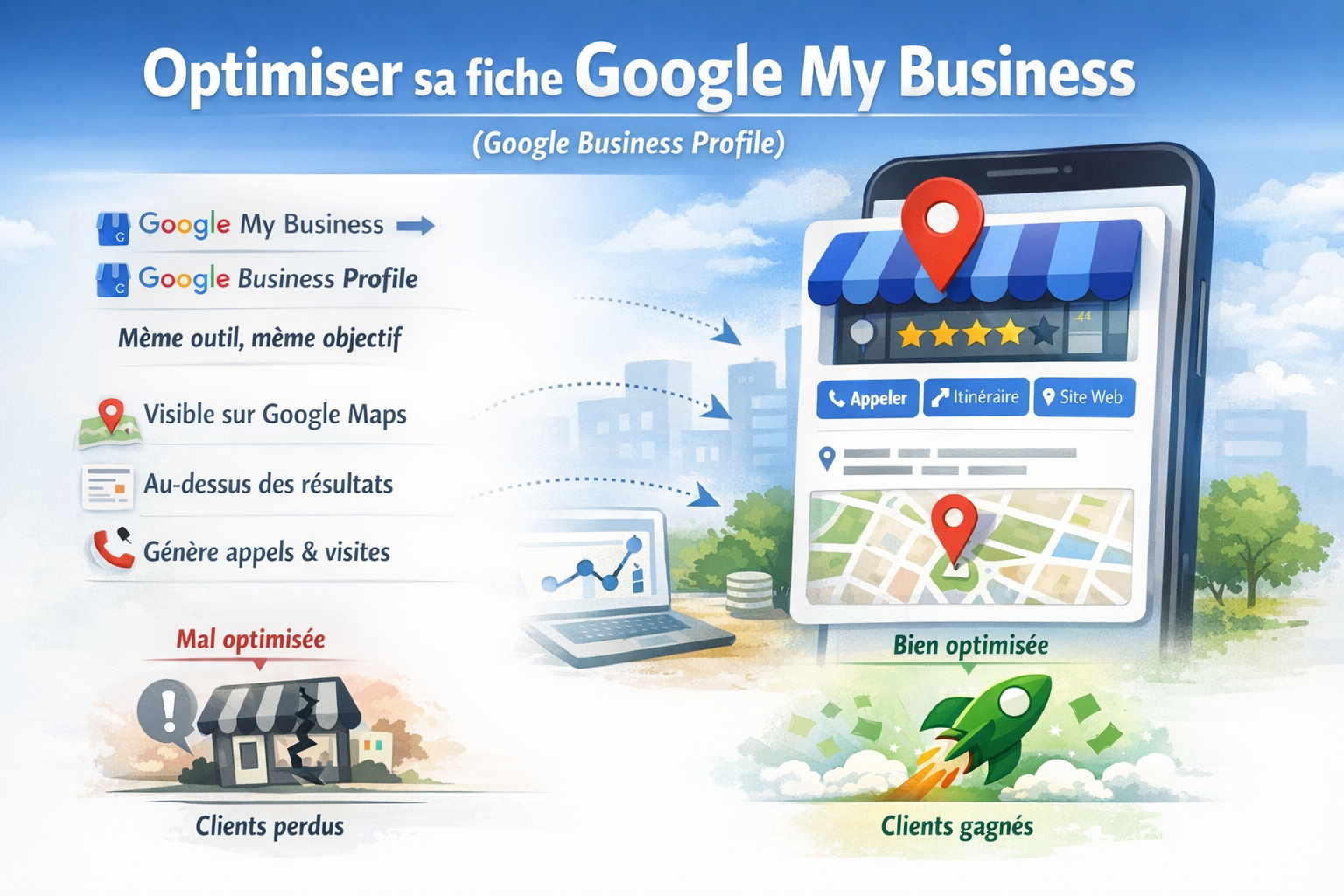 Optimisez votre fiche Google My Business