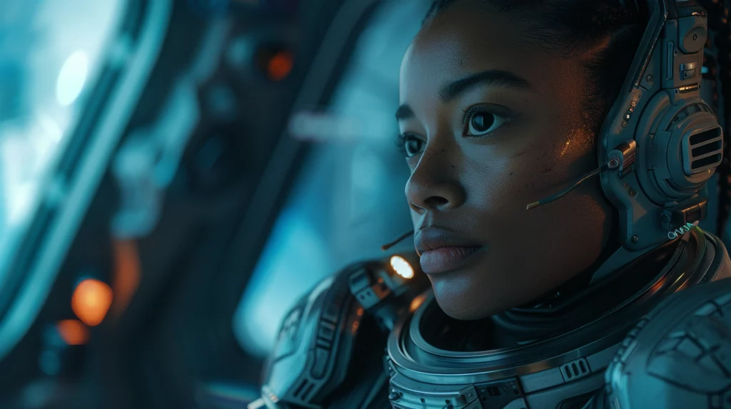 capture d'une vidéo créée par l'IA Runway