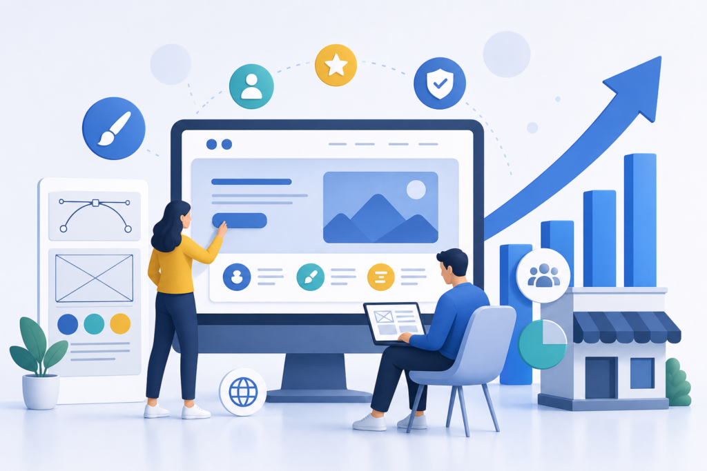 l'importance d'un bon webdesign est crucial pour la crédibilité d'une entreprise